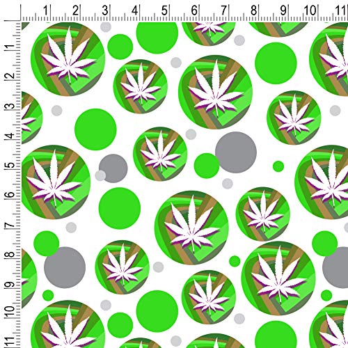 GRAPHICS & MORE Marijuana Leaf Pot Weed Psychedelic Gift Wrap Wrapping