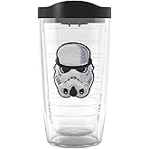 Tervis Star Wars Stormtrooper Made in USA Double Walled Insulated Tumbler Travel Cup Keeps Drinks Cold & Hot, 16oz, Classic