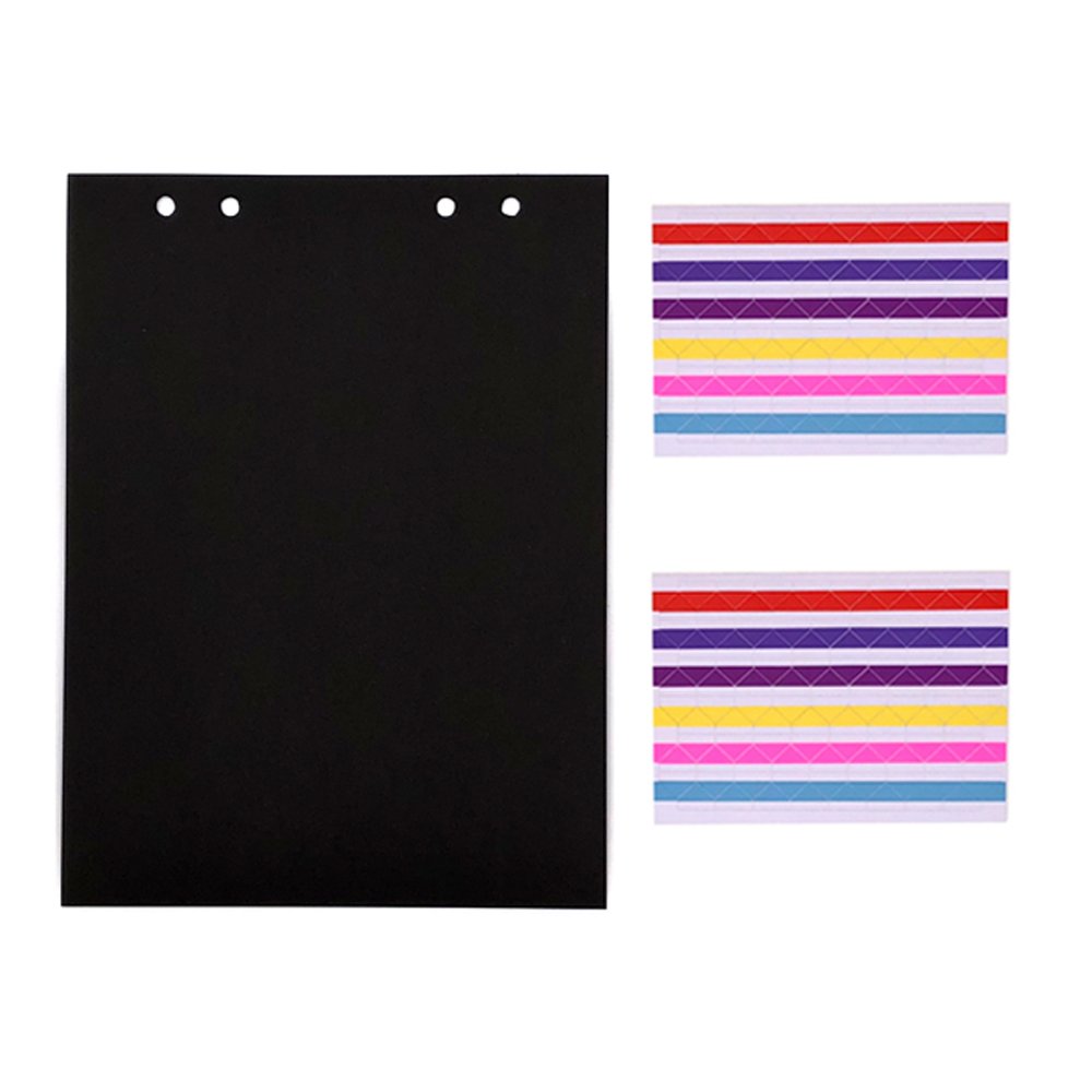 THXMADAM Scrapbook Black Paper 23.5x17.5CM, 20pcs Extra