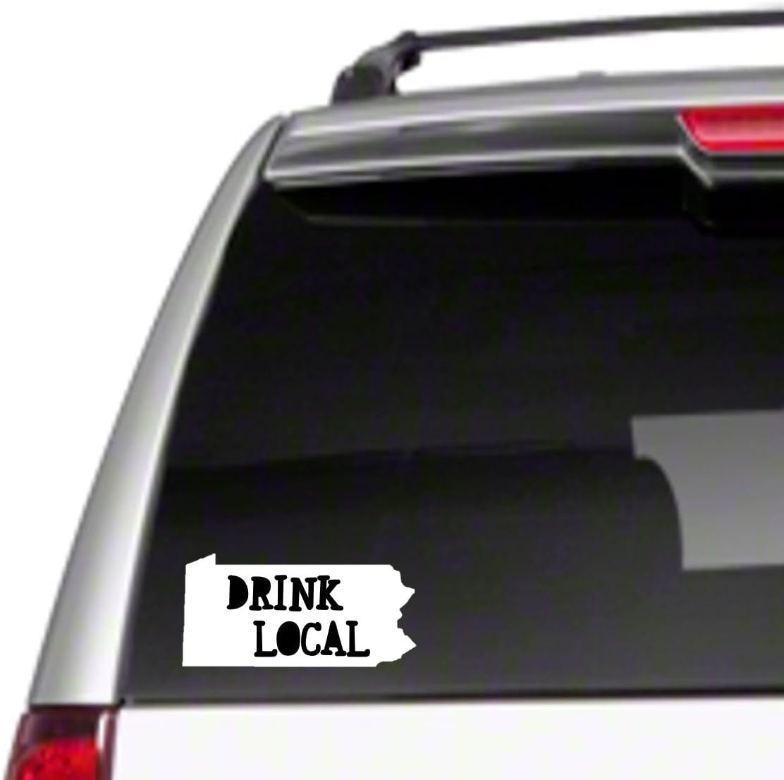 Drink Local PA Car Vinyl Decal Sticker Pennsylvania ipa support brew craft love gift *I20*