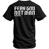 Combat Iron Men's Graphic Tees | Fear God Not Man | Men’s Graphic T-Shirts
