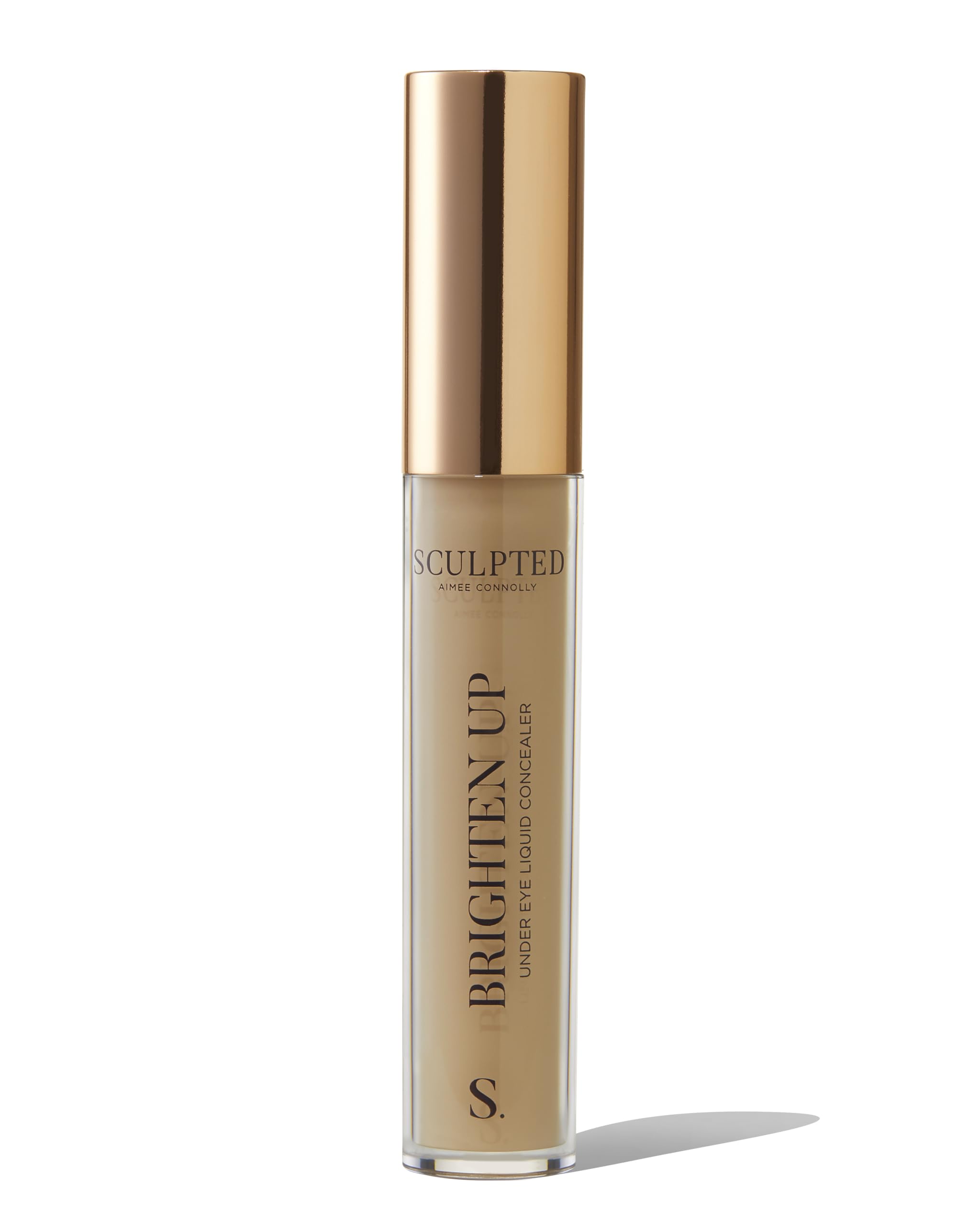Brighten Up Under Eye Concealer from Sculpted by Aimee (Golden) - 5ml Light Coverage Mineral Liquid Makeup Concealer for Hydrating Delicate Skin & Dark Circles with Niacinamide and Hyaluronic Acid