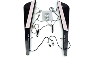 YUANTUO Convertible Roof Top C Column Repair Kit Fits for BMW E46 323ci M3 330ci 325ci 2000-2006 Replace 54317135351