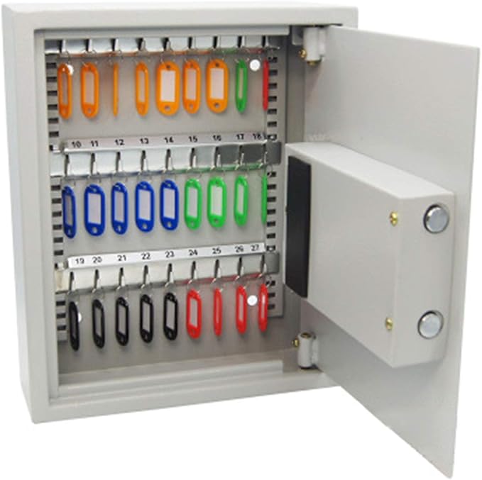 Gabinete de Llaves 27 Gabinete Clave Acero Seguridad Caja De Seguridad