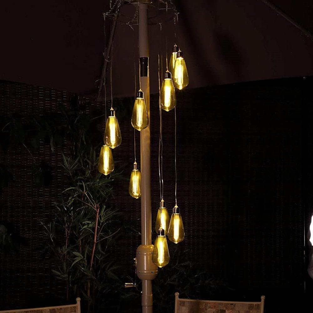 Noma The Bulb Spiral Chandelier, Battery Operated 1020026