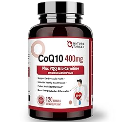 NATURE TARGET CoQ10-400mg with PQQ L-Carnitine