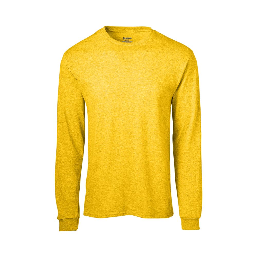 Soffe Men’s T-Shirt, Light Gold, XX-Large