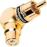 AudioQuest 90 Degree RCA male to RCA female adapter