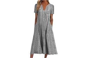 YUTANRAL Summer Dresses for Women 2023 Maxi Plus Size Dressy Casual Dress Boho Floral Print Hawaiian Flowy Ruffle Sundress