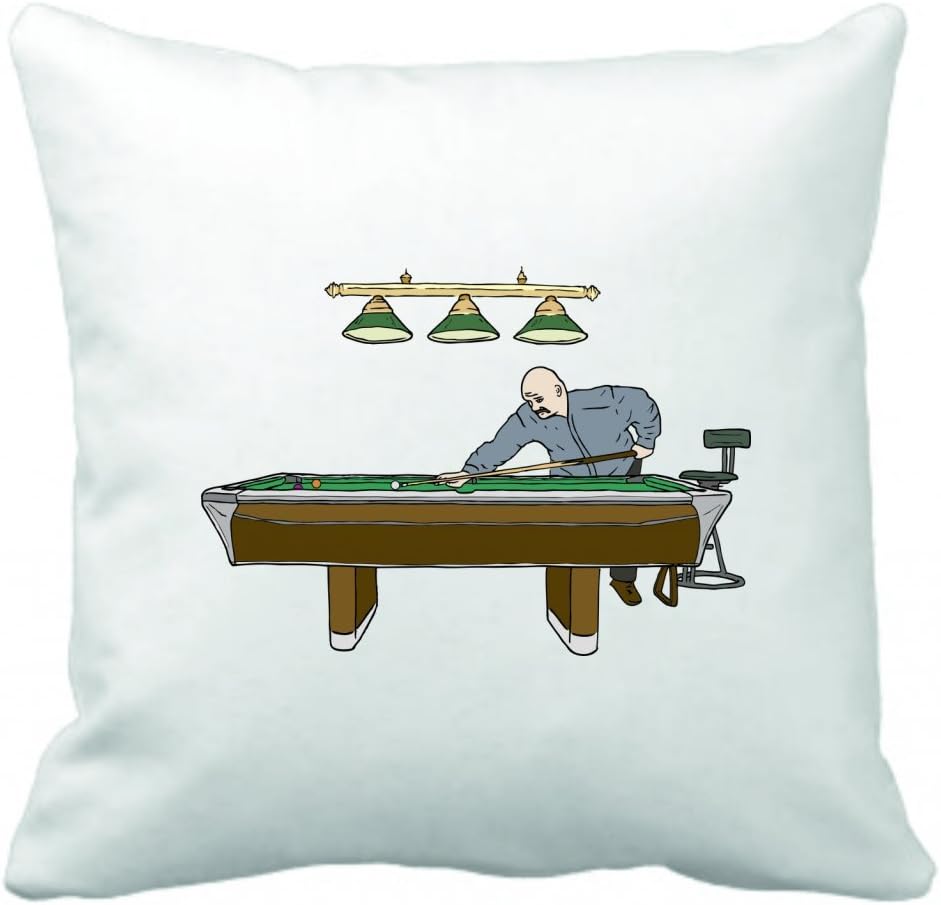 'almohada de 40 x 40 cm "Reproductor de billar piscina de bolas de