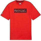 Puma Mens Formula 1 Graphic Logo T-Shirt