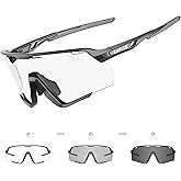 KAPVOE Photochromic Cycling Glasses Men Women Clear Mountain Bike Sunglasses MTB Bicycle Riding Sports Triathlon - K170