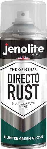 Jenolite Directorust Hunter Green Gloss Spray Paint 2x400ml RAL 6028 view 4