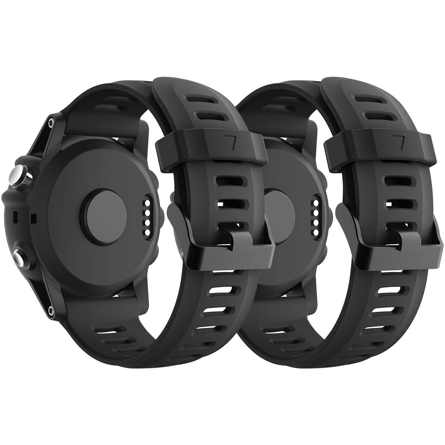 Supore Fenix 3 Watch Strap, Soft Silicone Breathable Replacement Sport & Edition Bracelet for Fenix 7X, 6X, 3, 3 HR, 5X Smart Watch Multi-Color