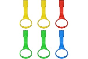 COHEXA Baby Pull Up Rings 6 Pack Walk Assistant, Pull Up Ring for Baby Playpen Handle Grip for Toddlers -- Value Pack
