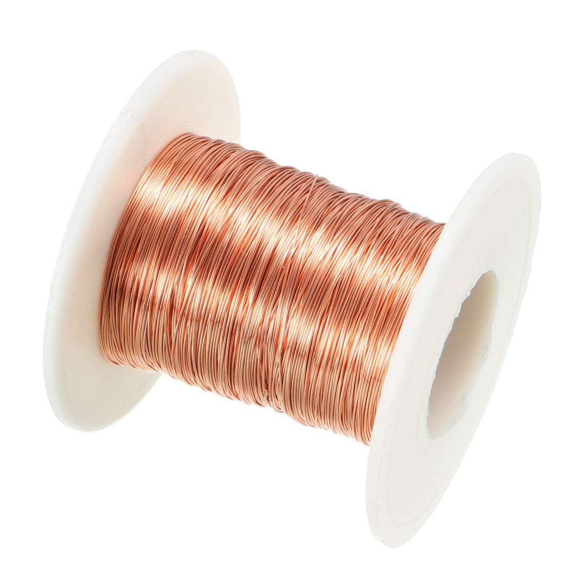 sourcing map 0.27mm Dia Magnet Wire Enameled Copper Wire Winding Coil 164ft Length Widely Used for Transformers Inductors