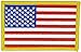 Complete Patches Set for NASA Astronaut Costume - USA Flag, Nasa White-Red (Set of 3) - Iron on and Sew on Embroidery Patch - Can Be Ironed onto Anything You Can Iron