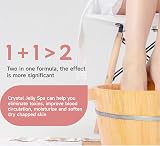 GNAUMORE Foot Spa Gift Set Jelly Pedicure Pack Rose Foot Soak Salts for Dry Skin view 4