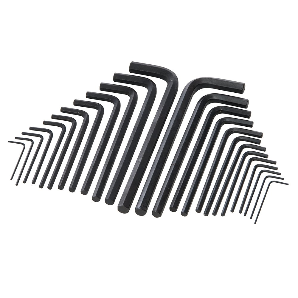 Silverline Hex Key Long Series Set 25pce Metric & AF (HK25L)