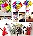 Acerich 500 Pcs Pipe Cleaners Colored Chenille Stems for DIY Art Crafts (6 mm x 12 Inch)
