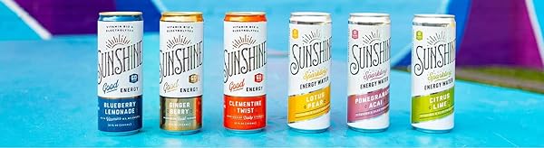 SUNSHINE BEVERAGES, LLC GOOD ENERGY DRINK, BLUEBERRY LEMONADE, 12 FL OZ