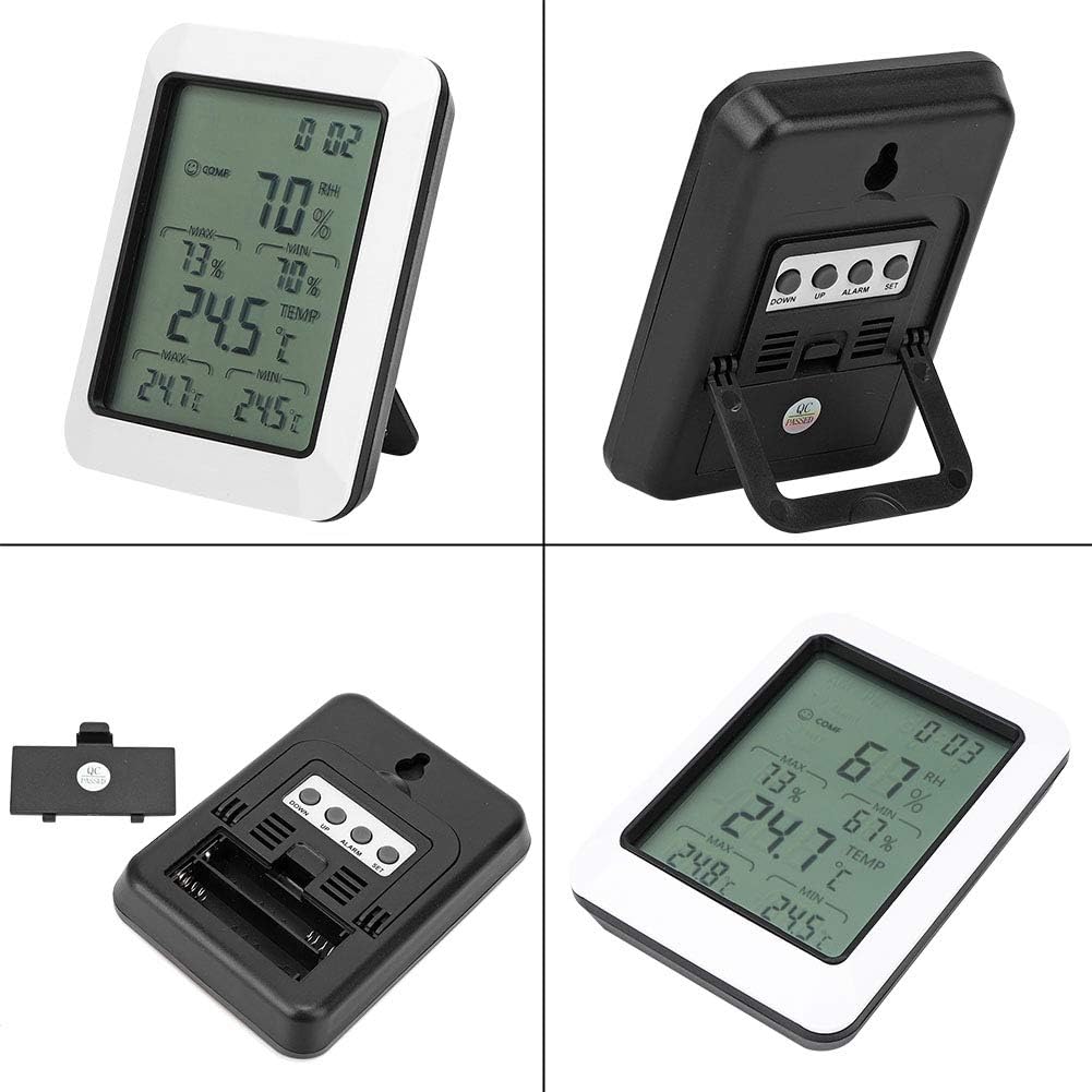 Simlug Temperature Humidity Meter, Wireless Temperature Hygrometer, 10