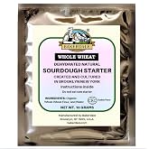 Bakerdale Dehydrated Natural Whole Wheat Sourdough Starter Culture &ndash; Non-GMO, Easy Activation, Beginner Friendly | Authentic Artisan Bread Starter