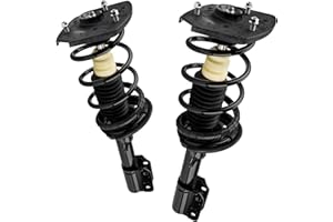 PHILTOP Rear Complete Struts Shock Absorber Compatible with 2000-2011 Impala, 1998-2002 Intrigue, Struts with Coil Spring Assemblies #OE 171671L/ 171671R, 2 Packs