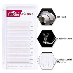 Volume Lash Extensions White Eyelash Extensions
