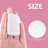 ZHIYE Cotton Pads 400pcs Non-Fleecing Double Sided Makeup Remover Pads view 3