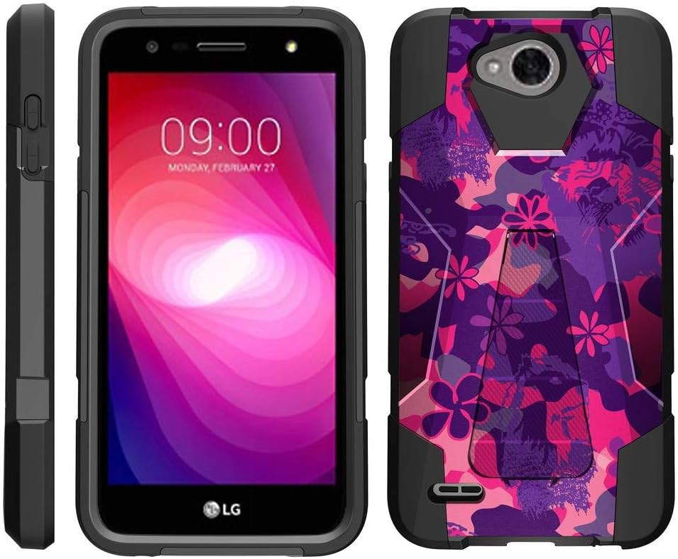 Best lg x charge cricket phone case purple