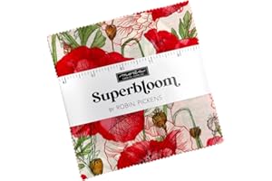 Superbloom Charm Pack by Robin Pickens; 42 5-inch Precut Fabric Quilt Squares