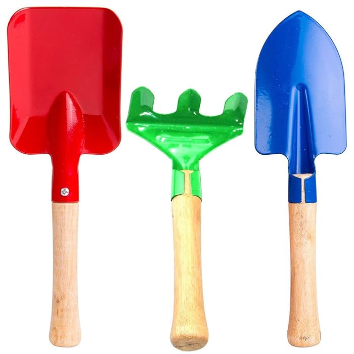 Top 10 Mini Garden Metal Tool Rake With Wooden Handle