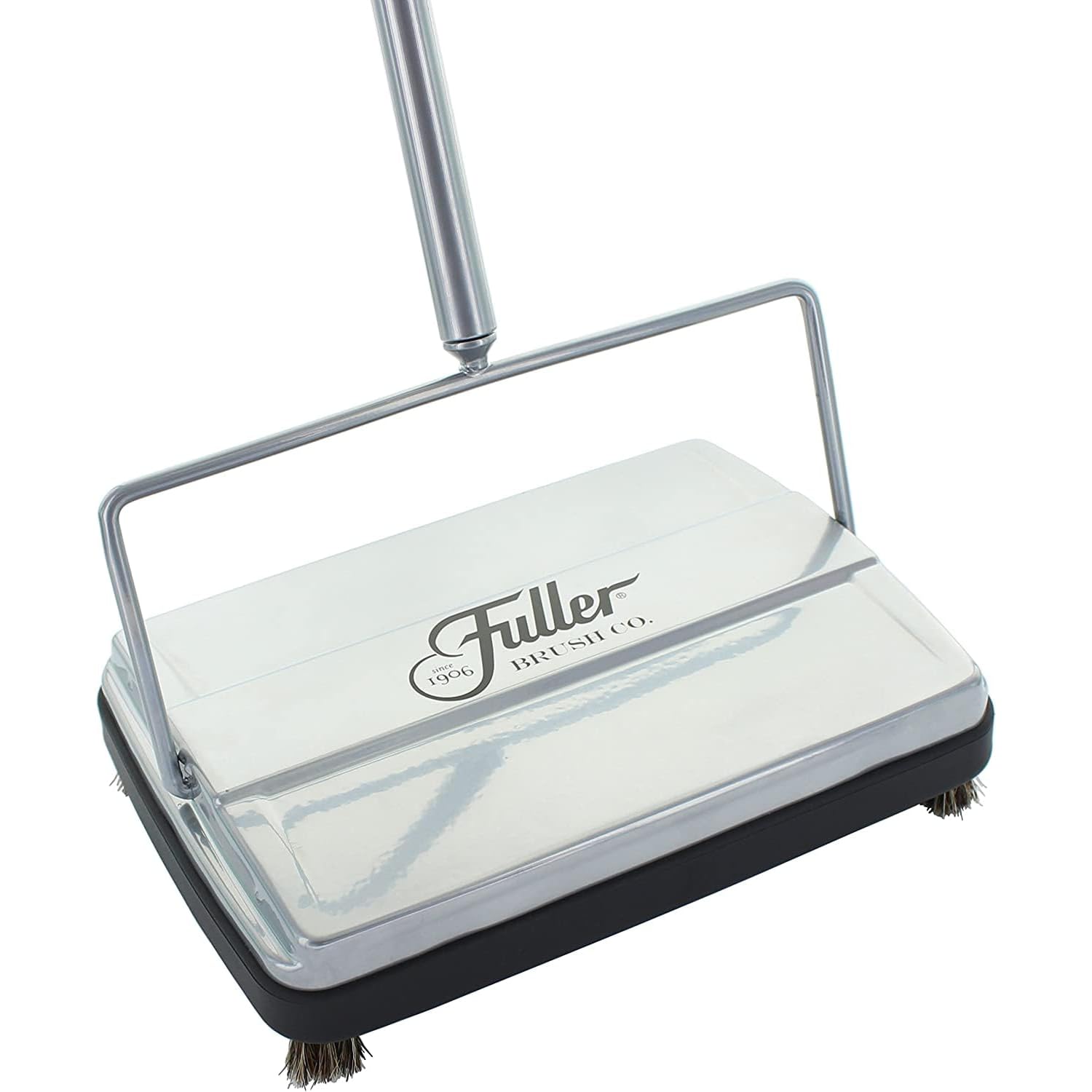 Fuller Carpet Sweeper Electrostatic Floor Cleaner - Metallic Silver