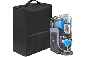 FIII Slushie Machine Dust Cover, Universal Fit for Commercial/Home Blenders, Splashproof Silicone Lid with Elastic Edge, Easy Clean Compatible,