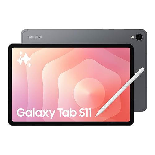Samsung Galaxy Tab S11 512 GB WiFi Android Tablet, Large Display, Durable, Slim, Light, High Performance, Long Battery Life, S Pen for Note-Taking, AI Assist, US Version, Gray