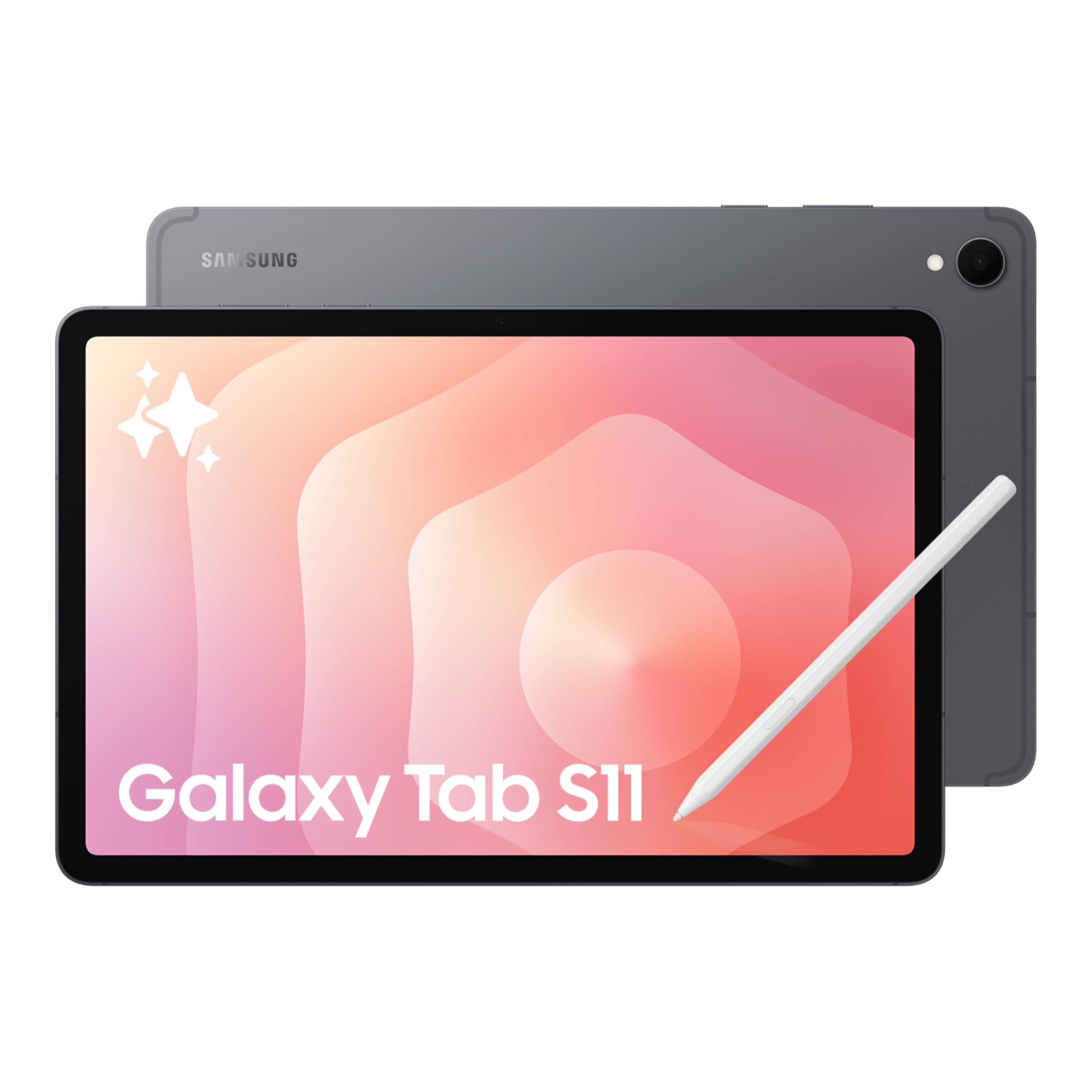 Samsung Galaxy Tab S11 512 GB WiFi Android Tablet, Large Display, Durable, Slim, Light, High Performance, Long Battery Life, S Pen for Note-Taking, AI Assist, US Version, Gray