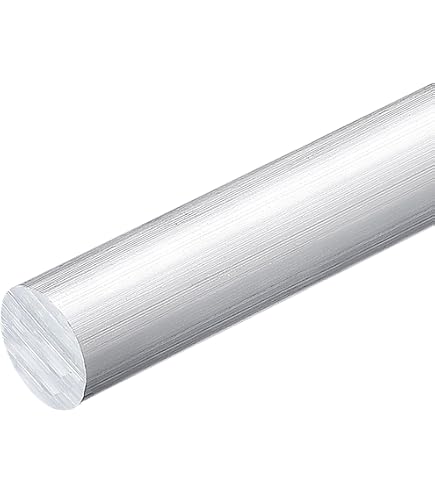 3 Pack - 1-1/4" Diameter X 12" Long 6061 T6511 Solid Aluminum Round Rod Bar Stock