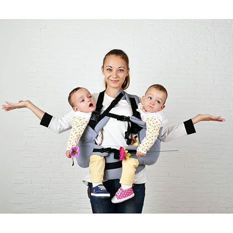 double baby carrier for twins