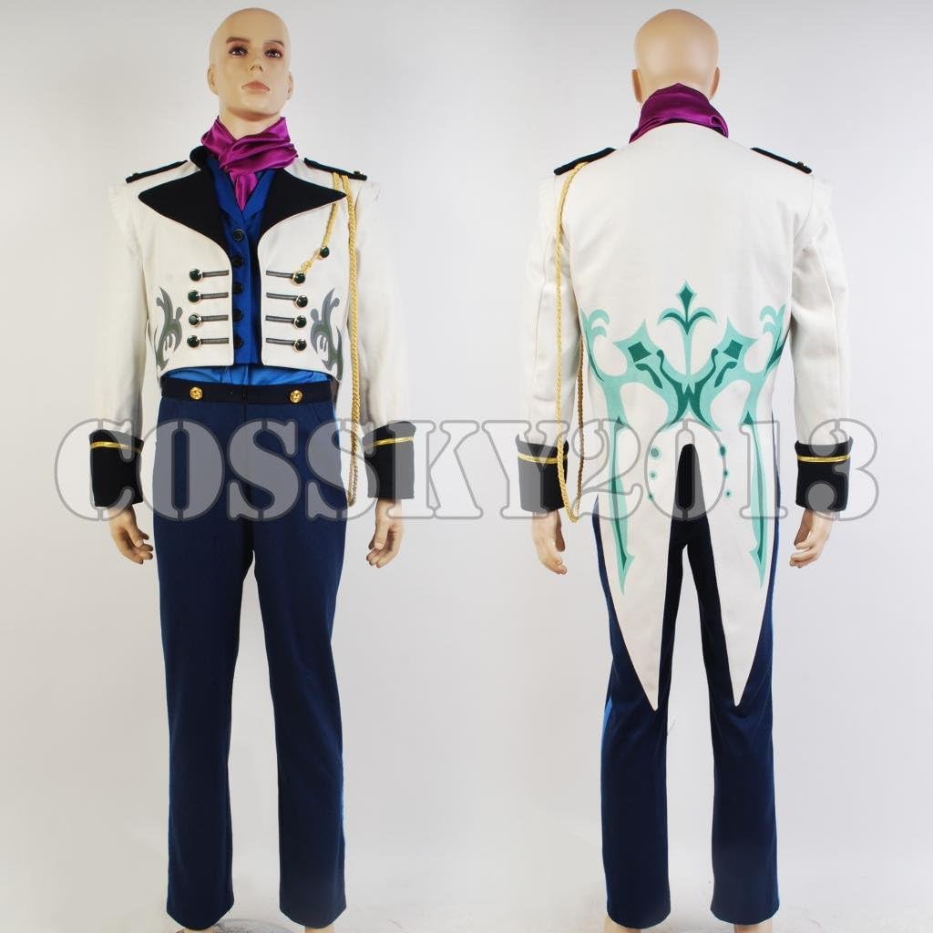 Amazon Cossky13 アニメ コスプレ アナと雪の女王 ハンス ウェスターガード テールコート コスプレ衣装 男性 Xl コスプレ 仮装 通販
