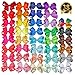 SUBANG 12 Pieces Colors Fashion Hair Bands Deft Bun Maker Cloth Maker Summer Headband Hair Twist Tool Hair Accessories for Women Girls