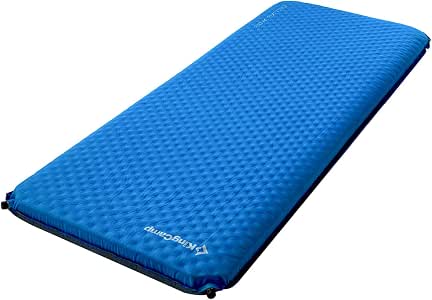KingCamp Self Inflating Sleeping Pad 30 Inch Super Wider Self Inflating