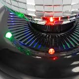 Global Gizmos Mini Disco Ball Light-Up 5 Inch USB Powered Party Tabletop view 6