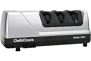 Chef’sChoice Trizor XV EdgeSelect Professional Electric Knife Sharpener with 100-Percent Diamond Abrasives and Precision Angl