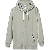 Good Brief Men's Long Sleeve Lightweight French Terry Zip-Up Hoodie