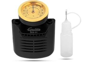 Guitar Humidifier, Guitar Sound Hole Humidifier Hygrometer Humidity Care Musical Instrument Accessories for Acoustic Guitar H