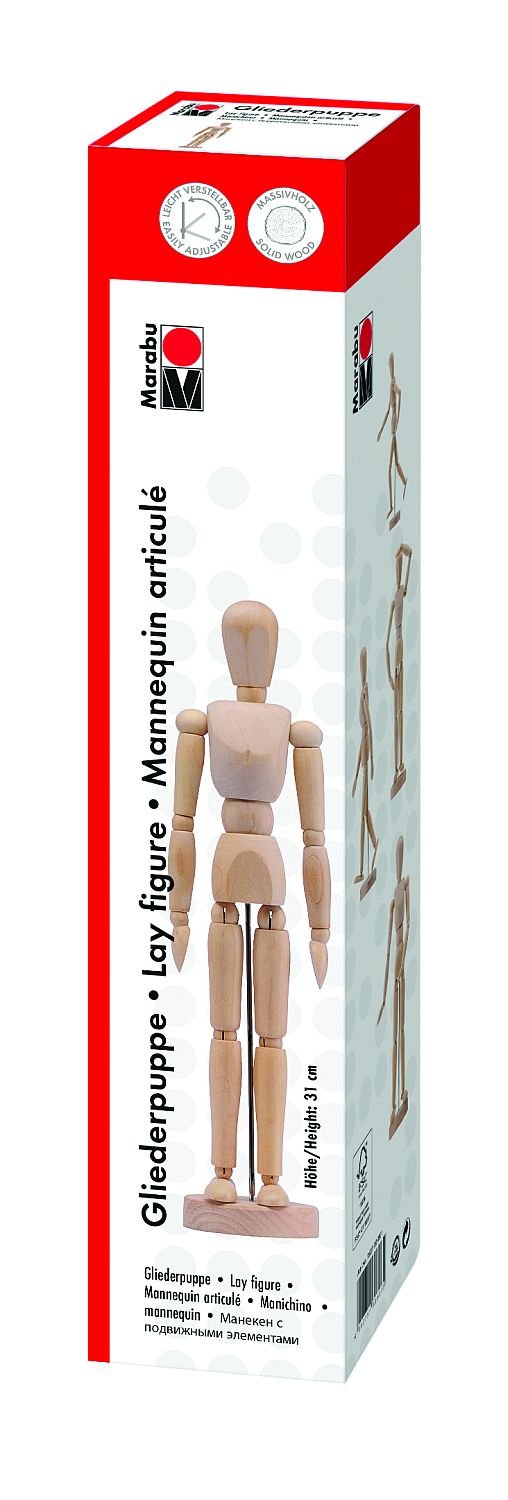 Marabu 162700001 Mannequin, 31 cm