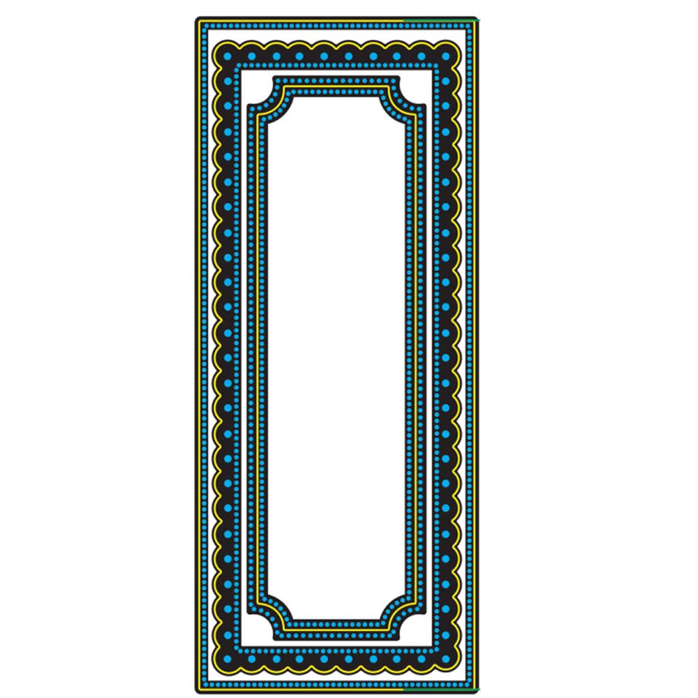 Slimline Dieset Rectangle Metal Cutting Dies for Card Making DIY Scrapbooking Embossing Stencil Template Mould Cutting Tool Art Crafts Die-cuts Paper Crafts Frame Dies