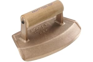 Kraft Tool CF385 Diameter Chamfer Tube Bronze Edger with Wood Handle, 24-Inch