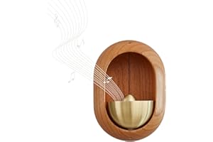 HONYJOOM Shopkeeper's Bell for Business & Home - Hanging Bells for Door Entry Alert & Decoration, Magnetically-Attached